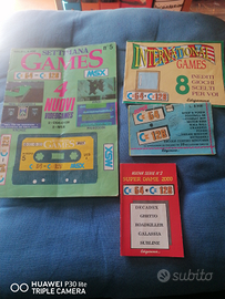 Lotto 4 manuali per giochi commodore 64-128