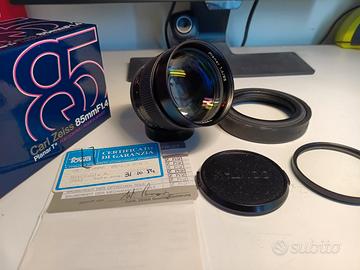 Contax Zeiss Planar T* 85 mm f: 1.4