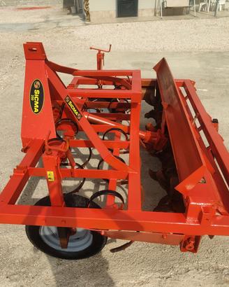 Fresa Sicma con erpice per trattore agricolo