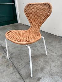 Sedia vimini ikea