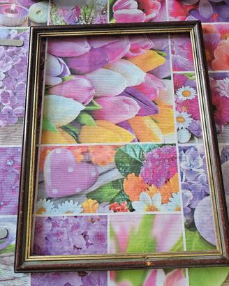 Grande cornice vintage