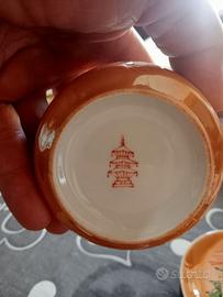 Servizio da caffè orientale vintage