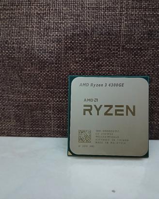 AMD Ryzen 3 4300GE CPU PER PC DESKTOP