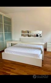 letto + materasso + consolle IKEA