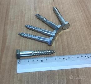 5B Viti Tirafondi viti per legno 12x80 Pz 87