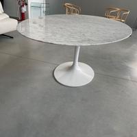 1 Tavolo Saarinen versione 199x121 Marmo Carrara