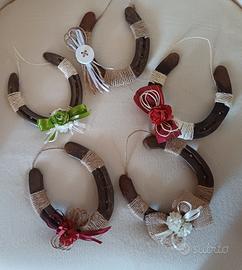 Ferro di cavallo decorato