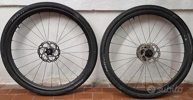 ruote fulcrum rapid Red carbon gravel