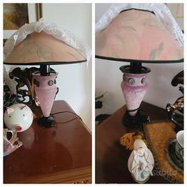 coppia lampade murano antiche solo ritiro brindisi