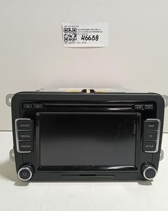 AUTORADIO MP3 VOLKSWAGEN Tiguan 2° Serie 3C8 035
