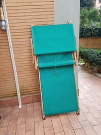 Lettini in legno da mare