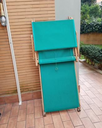 Lettini in legno da mare