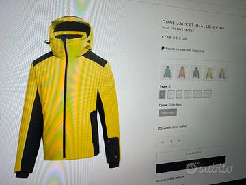 Giacca a vento Dotout dual jacket