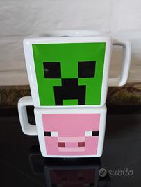 coppia di mugs Minecraft 