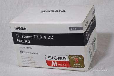 Sigma 17-70 F2.8-4 DC OS HSM Macro "C" Nikon