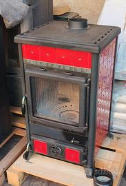 stufa a legna ghisa ceramica nordica