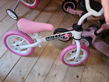 balance bike/monopattino/ triciclo bici 