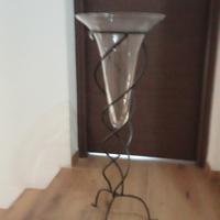 grande vaso in vetro 