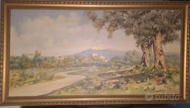 QUADRO ANTICO DEL PITTORE SALVATORE MADDALENA