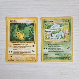 Pikachu e Bulbasaur