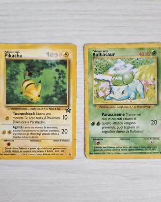 Pikachu e Bulbasaur