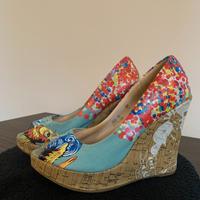 Scarpe donna con zeppa