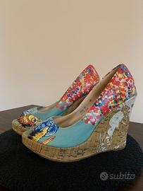 Scarpe donna con zeppa