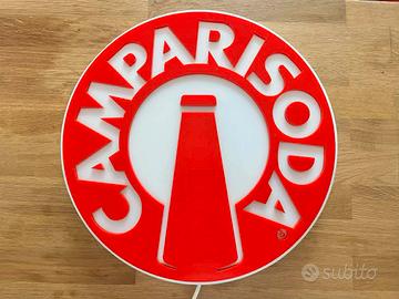 Insegna luminosa campari