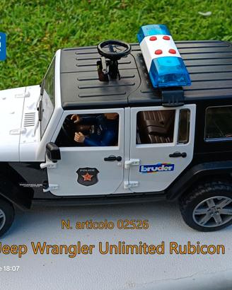 BRUDER Jeep Wrangler Unlimited Rubicon