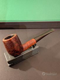 Pipa vintage in vera radica slanciata Billiard