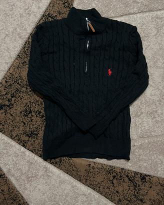 Treccia Ralph Lauren nera taglia M
