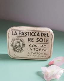 Latta vintage Pasticca del Re Sole - Anni '50