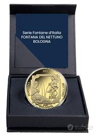 Moneta 10 € euro 2026 Fonata Del Nettuno Oro Au 90