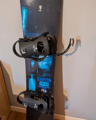 Snowboard Capita Path 151 + attacchi metal bolt