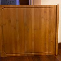 Tagliere + Portaposate bamboo