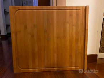 Tagliere + Portaposate bamboo