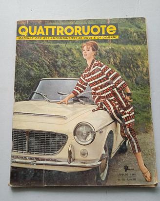 RIVISTA QUATTRORUOTE LUGLIO 1960  N°55