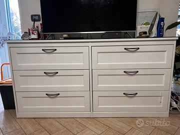 Cassettiera ikea songesand con 6 cassetti