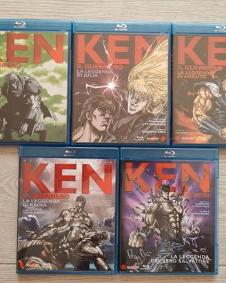 "Ken Il guerriero" Film Bluray Collezione completa