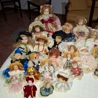 bambole di porcellana da collezione capodimonte 