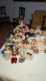 bambole di porcellana da collezione capodimonte 