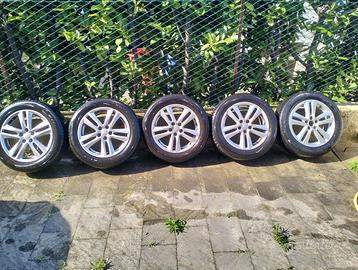 5 cerchi e gomme da 16 per Subaru Impreza XV