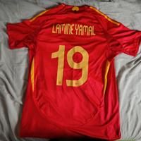 Maglietta calcio Yamal Spagna