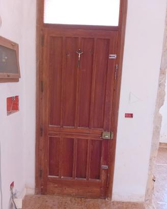 portone in legno 