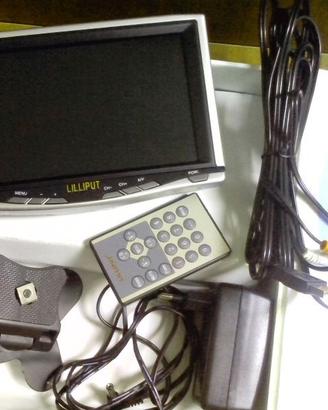 Lilliput monitor e tv portatile lcd tft colori 10"
