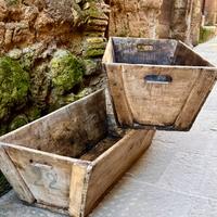 Antiche vasche in legno