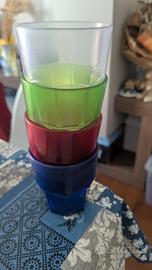 bicchieri colorati 
