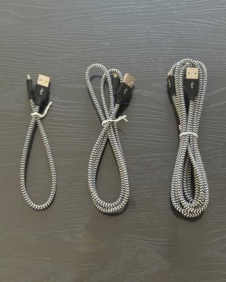 3 cavi USB - Lightning Nuovi