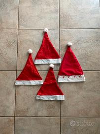 Cappelli Babbo Natale x bambini