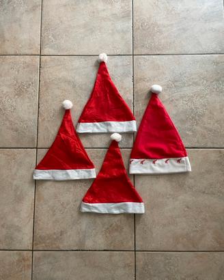 Cappelli Babbo Natale x bambini